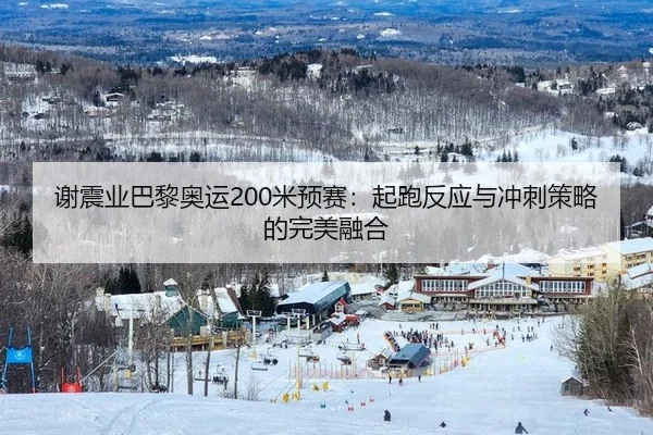谢震业巴黎奥运200米预赛：起跑反应与冲刺策略的完美融合