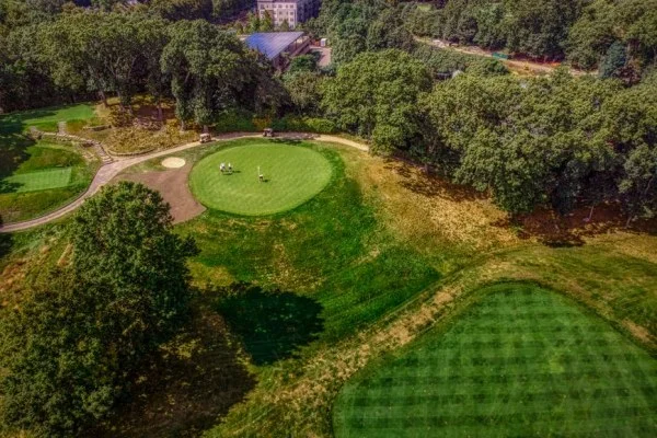 golf course aerial view